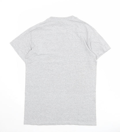 Huddersfield Town A.F.C. Mens Grey Cotton T-Shirt Size S Round Neck