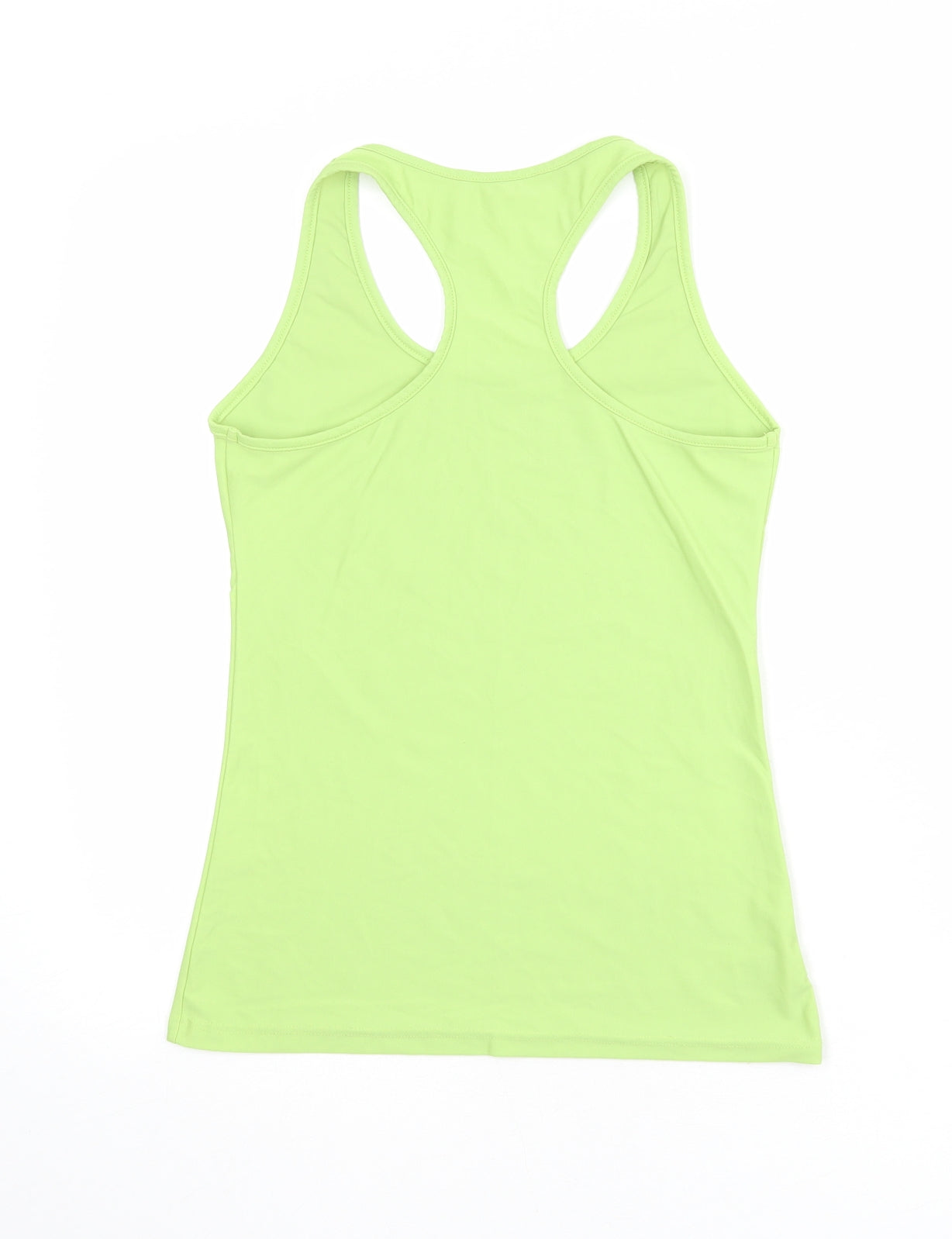 Denchi Womens Green Polyester Pullover Tank Size S Scoop Neck Pullover
