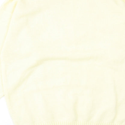 Womens UK Size S Richards Yellow Pullover Jumper