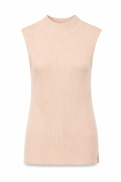 Womens UK Size L French Connection Pink Basic Tank
