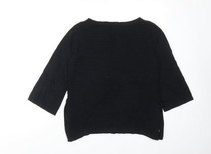 Womens UK Size S Great Plains Black Pullover Jumper