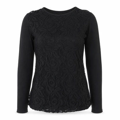Womens UK Size 8 Phase Eight Black Basic Blouse