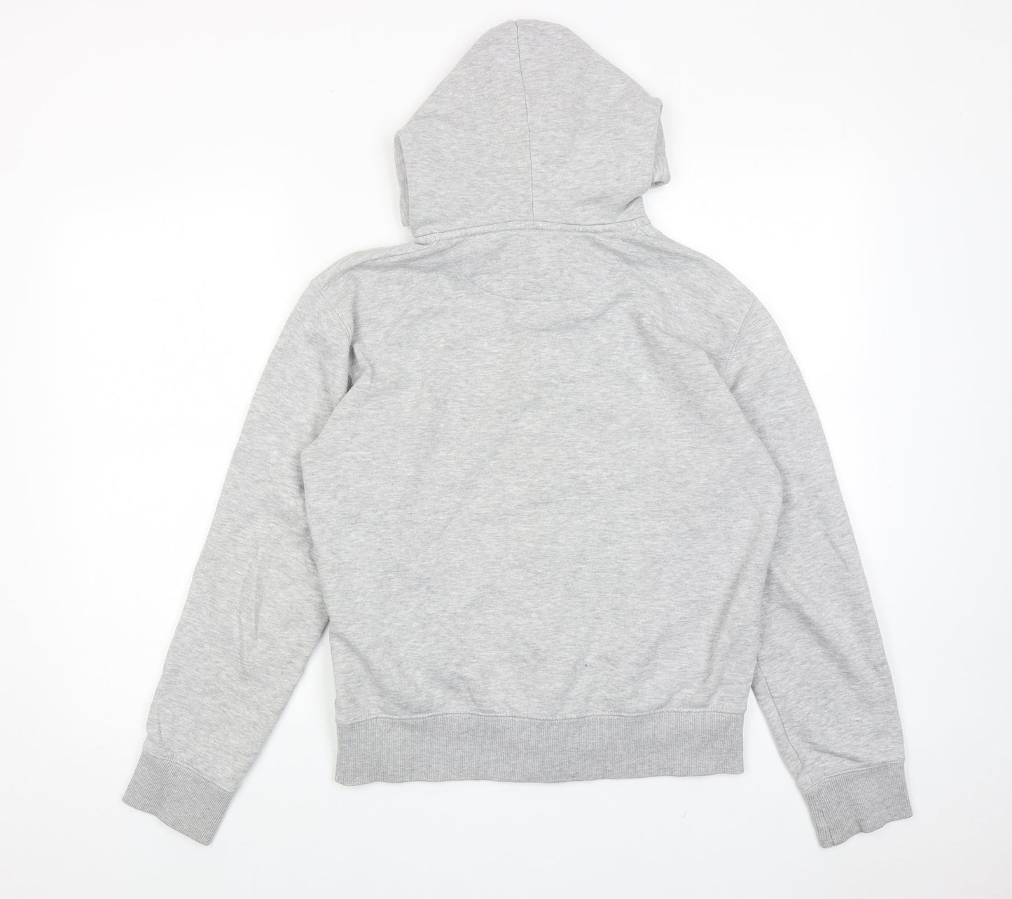 Womens UK Size S French Connection Grey Full Zip Hoodie