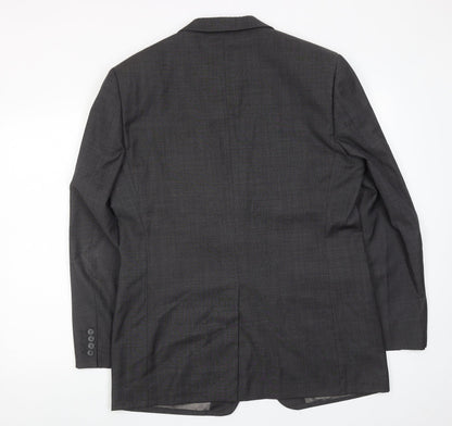 Mens UK Size 40 Marks and Spencer Regular Grey Suit Jacket