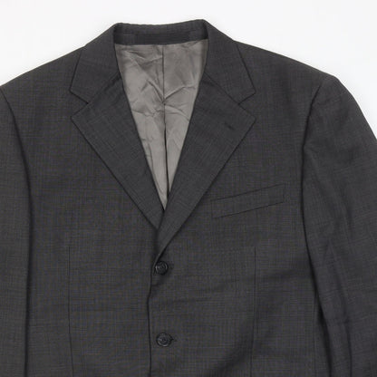 Mens UK Size 40 Marks and Spencer Regular Grey Suit Jacket