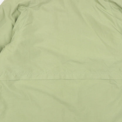 Womens UK Size 10 Marks and Spencer Green Overcoat