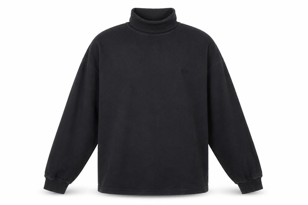 Mens UK Size M C&A Black Pullover Sweatshirt