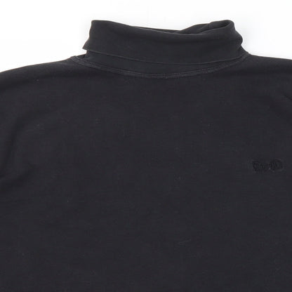 Mens UK Size M C&A Black Pullover Sweatshirt