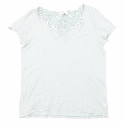 Womens UK Size 12 NEXT Green Basic T-Shirt