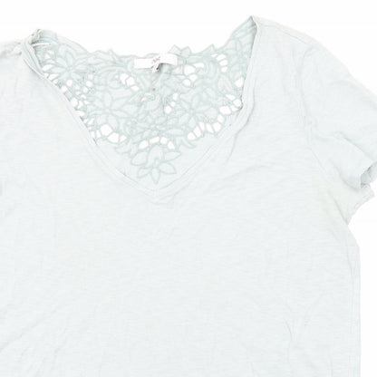 Womens UK Size 12 NEXT Green Basic T-Shirt