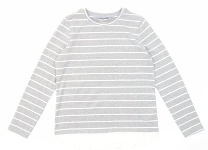Womens UK Size M Beloved Grey Basic T-Shirt