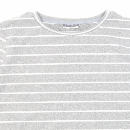 Womens UK Size M Beloved Grey Basic T-Shirt