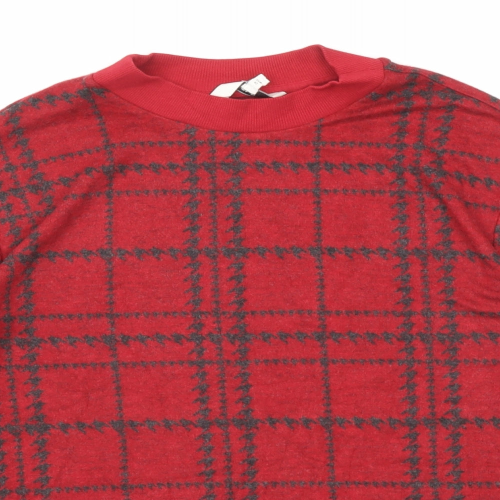 Womens UK Size 14 NEXT Red Pullover Sweatshirt