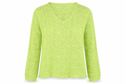 Womens UK Size M Off Shoot Green Basic Blouse