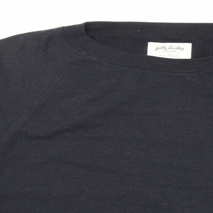 Hollister Womens Black Polyester Pullover Sweatshirt Size S Pullover