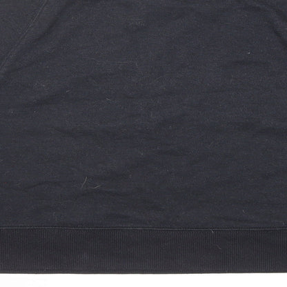 Hollister Womens Black Polyester Pullover Sweatshirt Size S Pullover