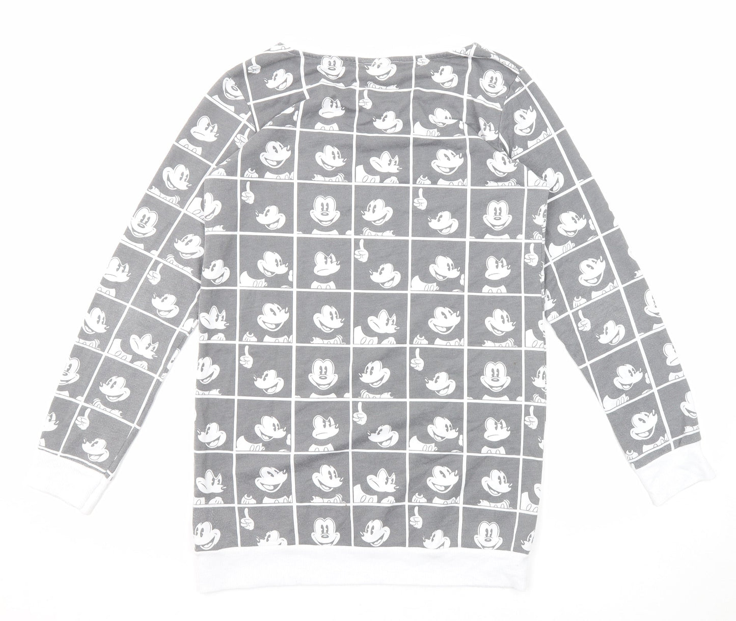 Womens UK Size 6 Disney Grey Pullover Sweatshirt