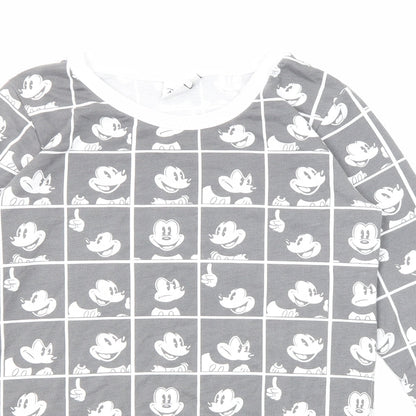 Womens UK Size 6 Disney Grey Pullover Sweatshirt