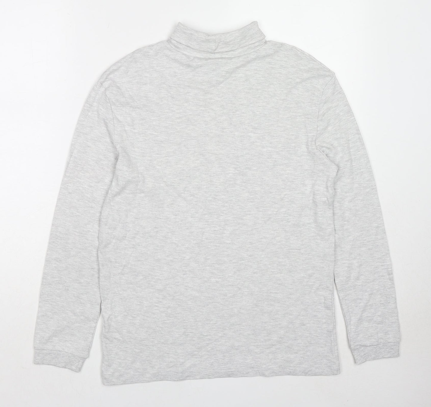 Marks and Spencer Boys Grey Cotton Pullover Sweatshirt Size 12-13 Years Pullover