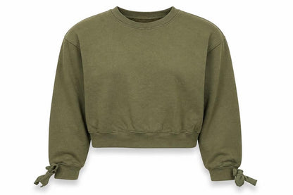 Oasis Boys Green Polyester Pullover Sweatshirt Size L Pullover