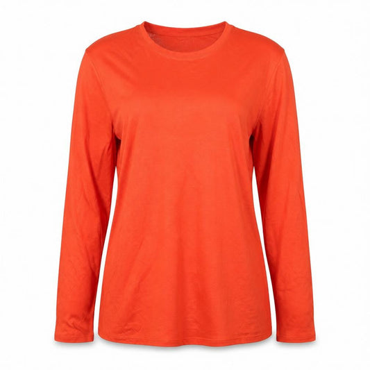 Womens UK Size 12 Autograph Red Basic T-Shirt