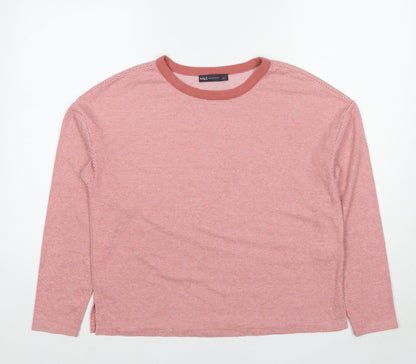 Womens UK Size 10 Marks and Spencer Red Pullover Sweatshirt