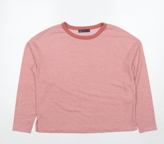 Womens UK Size 10 Marks and Spencer Red Pullover Sweatshirt