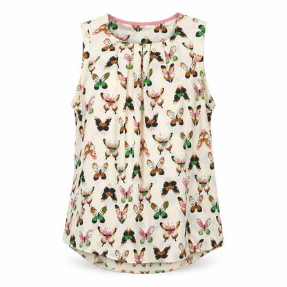 Womens UK Size XS Lindex Ivory Basic Blouse