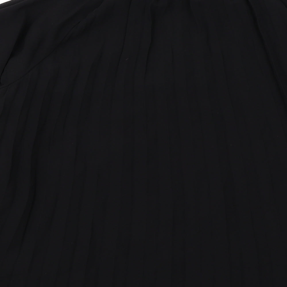 Womens UK Size S H&M Black Basic Blouse