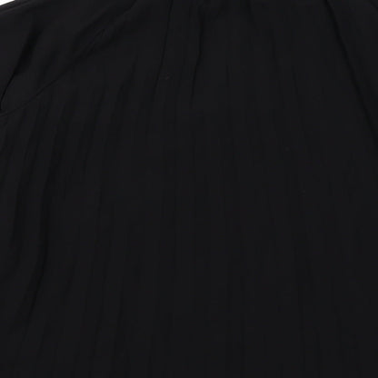 Womens UK Size S H&M Black Basic Blouse