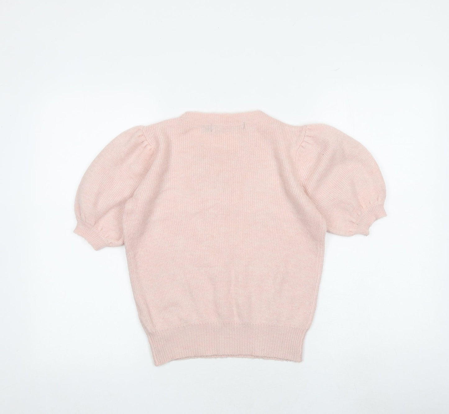 Womens UK Size S VERO MODA Pink Pullover Jumper
