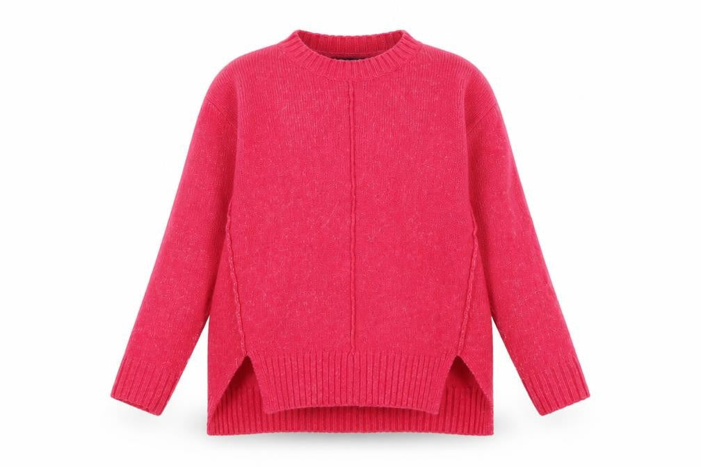 Womens UK Size S Marks and Spencer Pink Pullover Jumper
