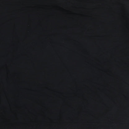 H&M Womens Black Cotton Pullover Sweatshirt Size M Pullover
