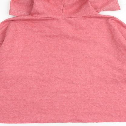 New Look Girls Pink Cotton Pullover Hoodie Size 12-13 Years Pullover - Cali Los Angeles