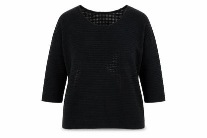 Womens UK Size S French Connection Black Basic Blouse