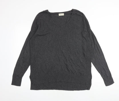 Womens UK Size 14 Indigo Grey Pullover Jumper