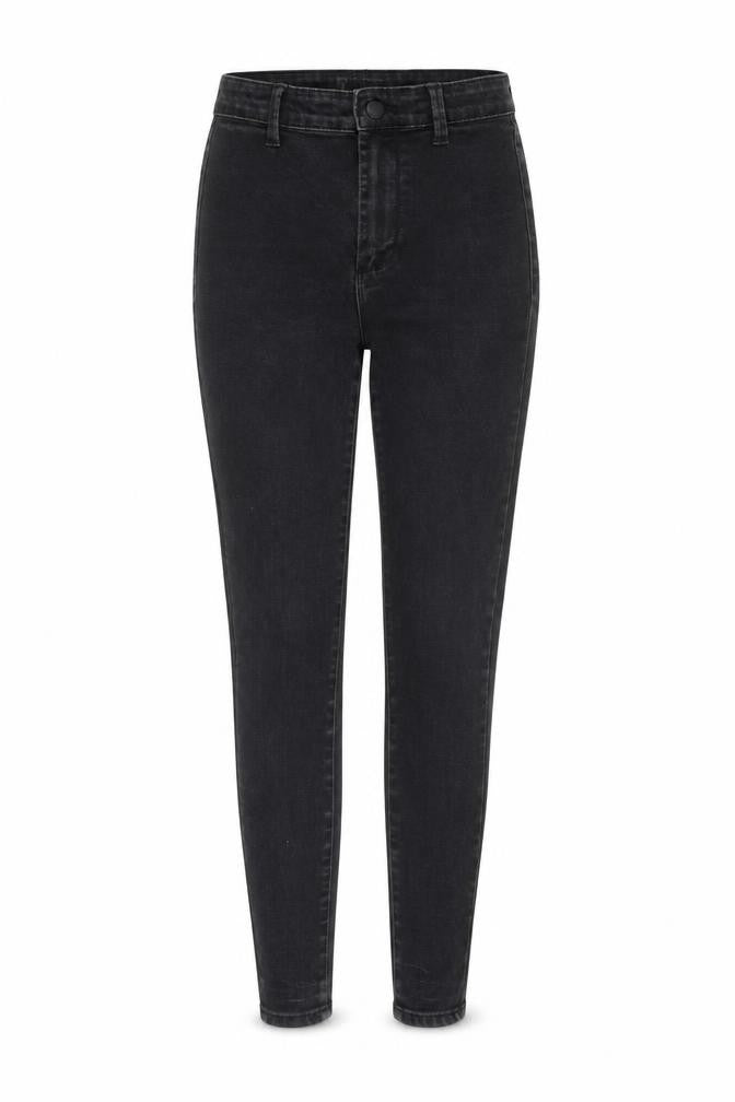 Womens UK Size 8 Denim & Co. Regular Fit Skinny Black Jeans