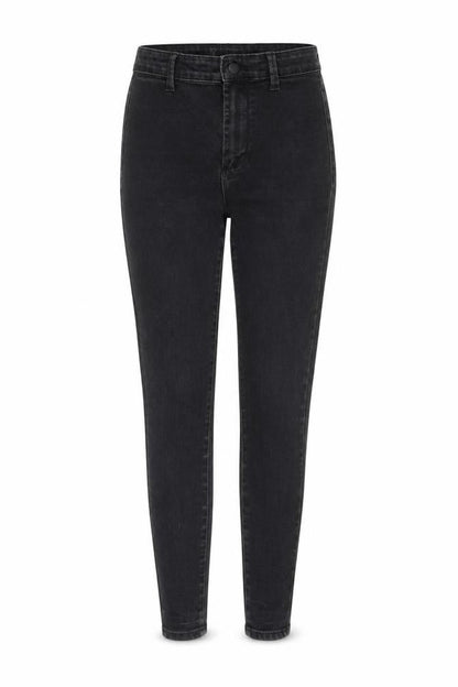 Womens UK Size 8 Denim & Co. Regular Fit Skinny Black Jeans