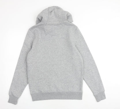 LA Galaxy Mens Grey Cotton Pullover Sweatshirt Size S
