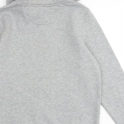 LA Galaxy Mens Grey Cotton Pullover Sweatshirt Size S
