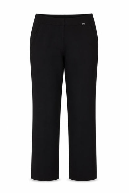 Womens UK Size 10 Bonmarché Regular Fit  Black Trousers