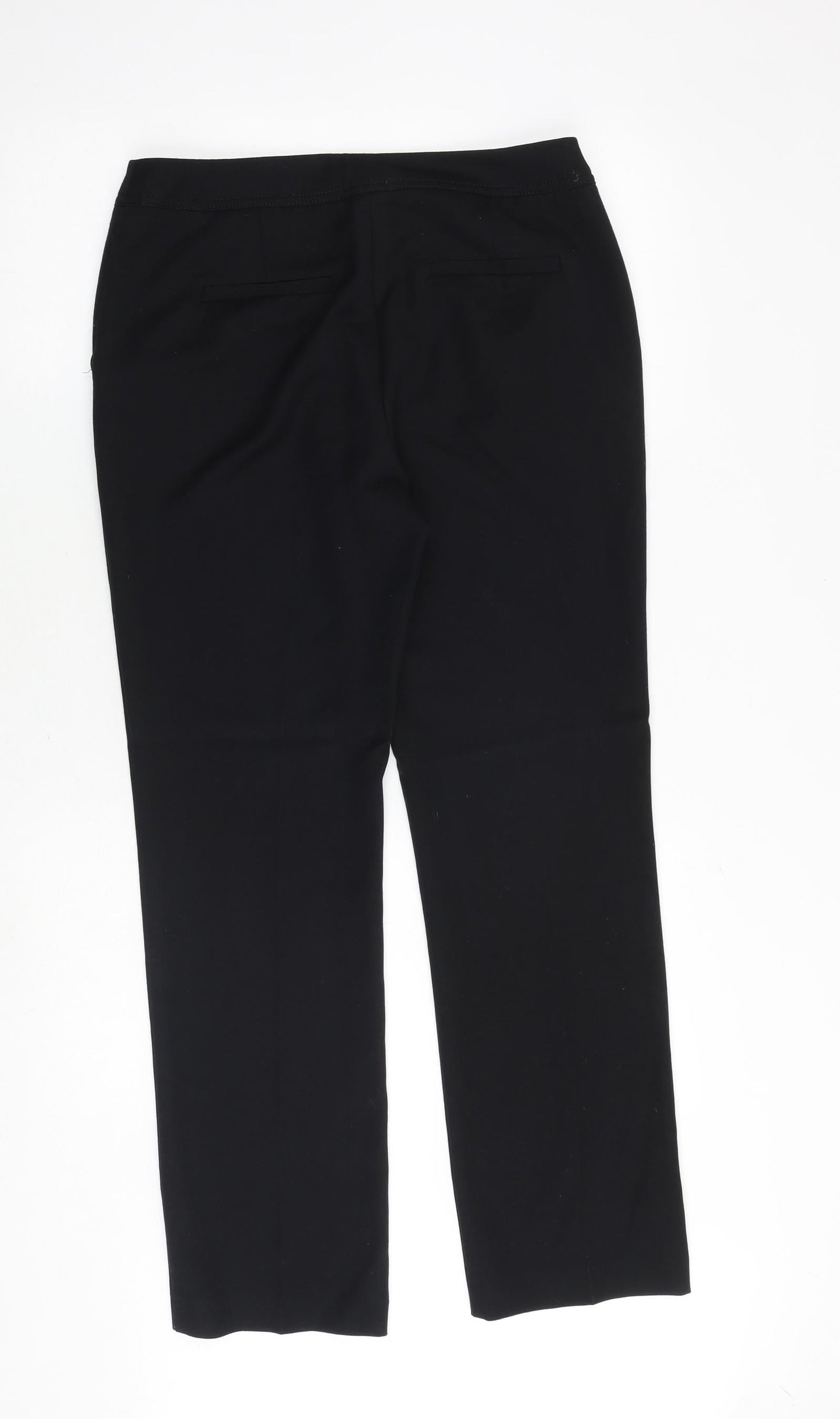 Womens UK Size 10 Bonmarché Regular Fit  Black Trousers