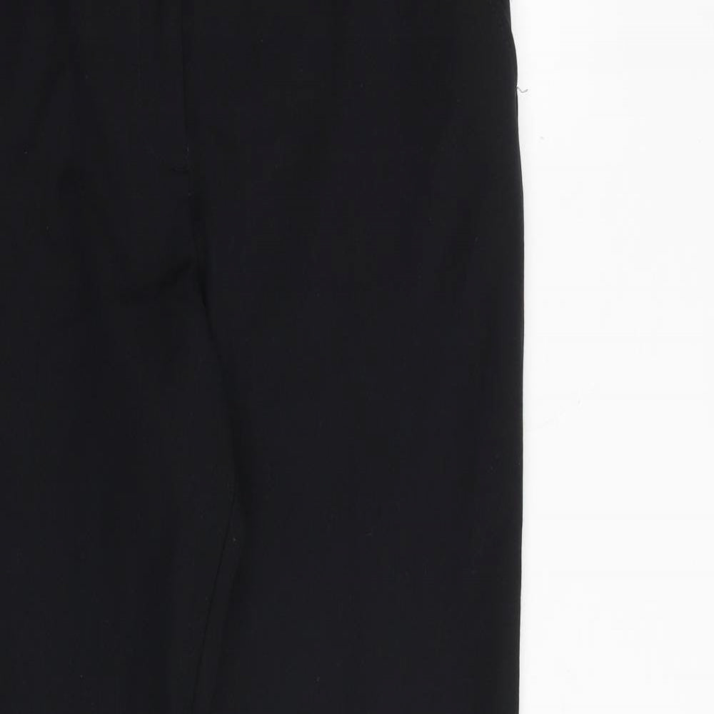 Womens UK Size 10 Bonmarché Regular Fit  Black Trousers