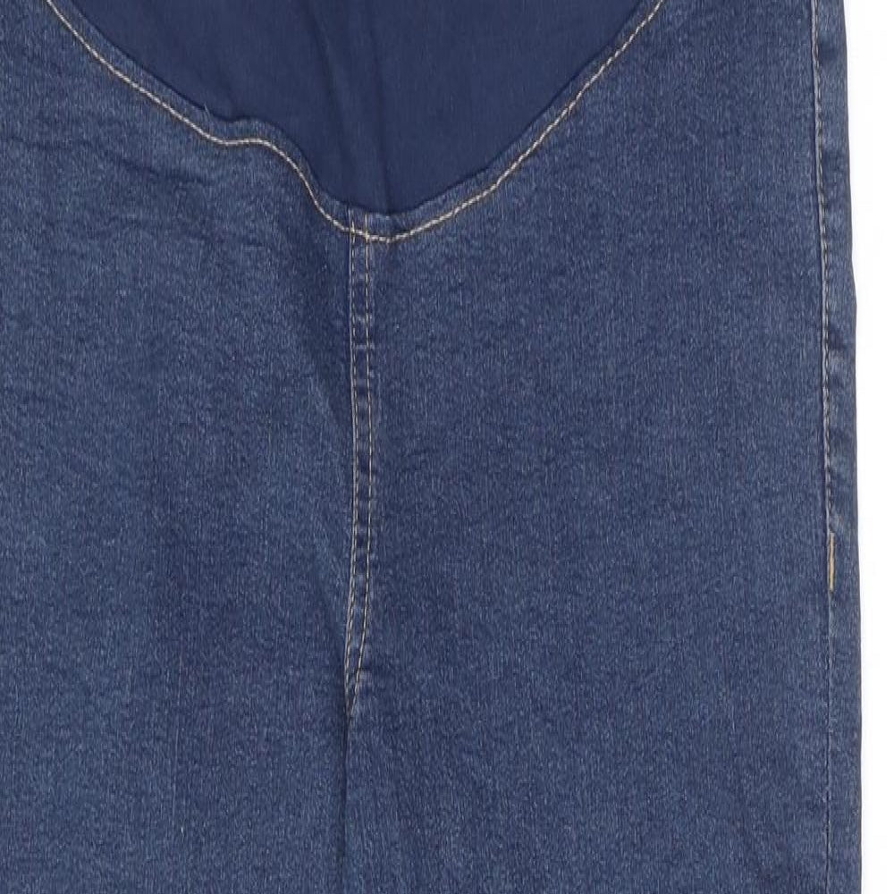 Womens UK Size L H&M Regular Fit Skinny Blue Jeans