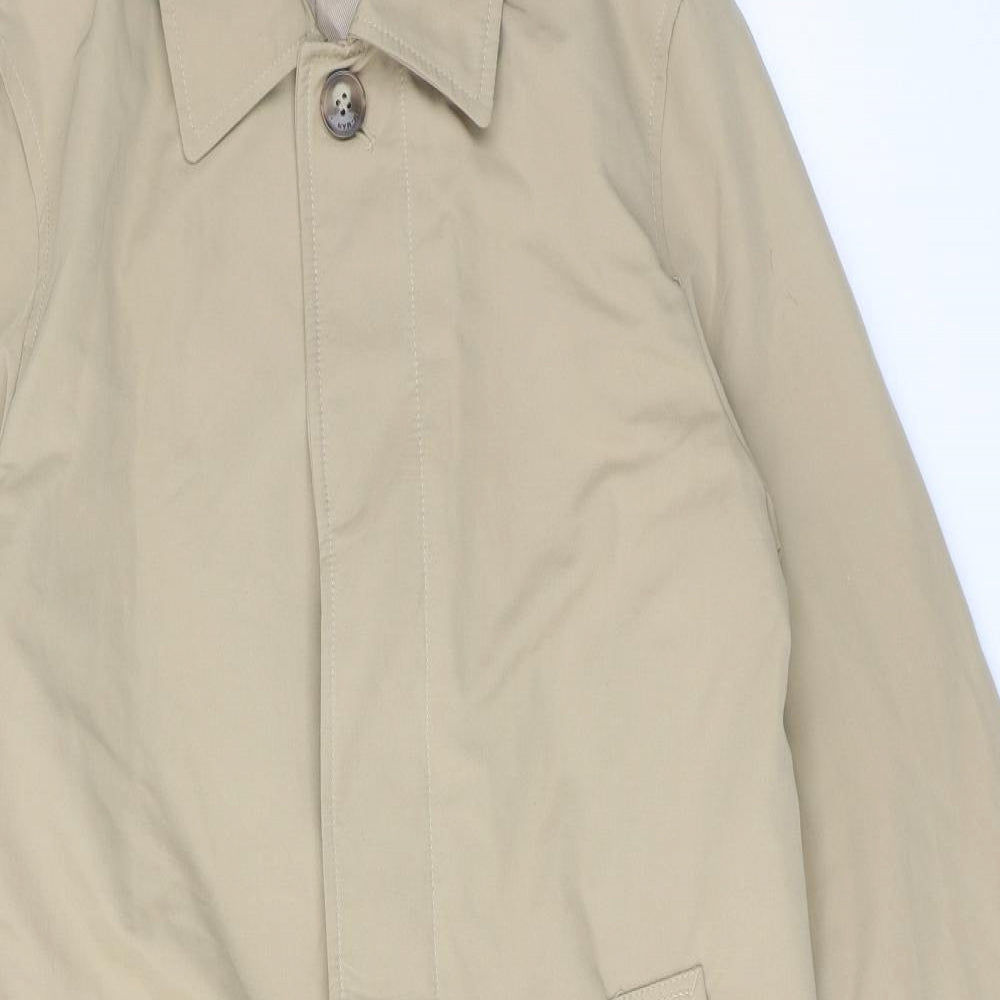 Womens UK Size S H&M Beige Overcoat