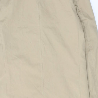 Womens UK Size S H&M Beige Overcoat