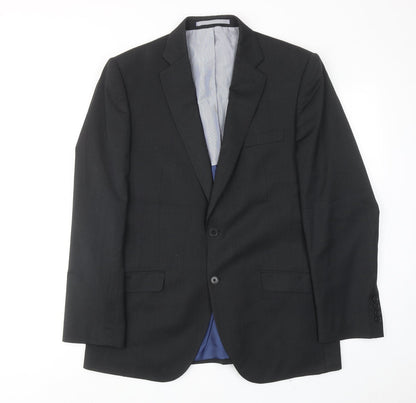 Mens UK Size 40 Marks and Spencer Regular Grey Suit Jacket