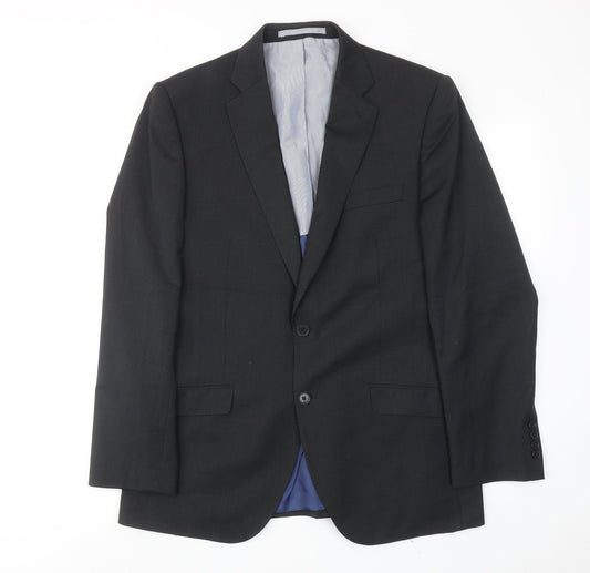 Mens UK Size 40 Marks and Spencer Regular Grey Suit Jacket
