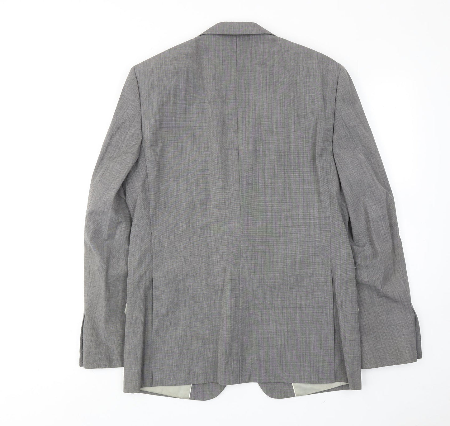 Mens UK Size 38 French Connection Regular Grey Suit Jacket