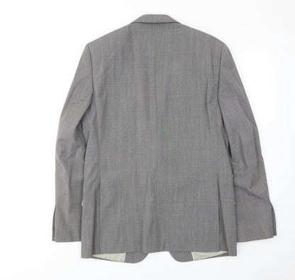 Mens UK Size 38 French Connection Regular Grey Suit Jacket